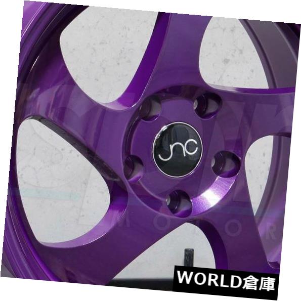 海外輸入ホイール 15x8.25 JNC 034 JNC034 4x100 20 Candy Purple Wheel新しいセット(4) 15x8.25 JNC 034 JNC034 4x100 20 Candy Purple Wheel New set(4) 【並行輸入品】|カスタムパーツ WORLD倉庫