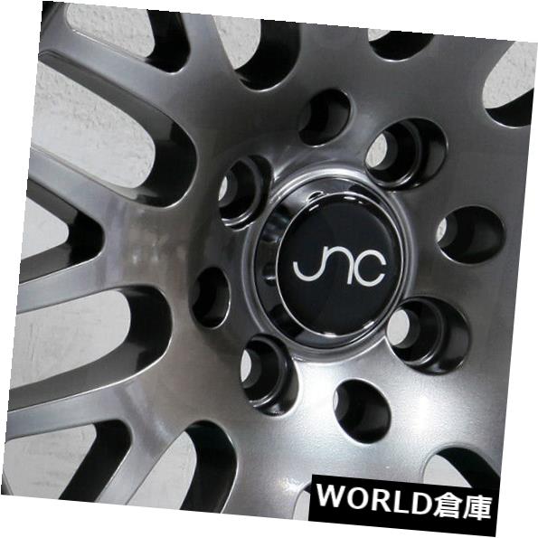 海外輸入ホイール 15x8 JNC 001 JNC001 4x100 / 4x114.3 0 Hyper Black Wheel新しいセット(4) 15x8 JNC 001 JNC001 4x100/4x114.3 0 Hyper Black Wheel New set(4) 【並行輸入品】|カスタムパーツ WORLD倉庫