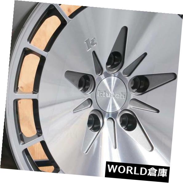 海外輸入ホイール 16x9 Klutch KM16 5x114.3 17 Gunmetal Machined Wheels Rims Set（4） 16x9 Klutch KM16 5x114.3 17 Gunmetal Machined Wheels Rims Set(4) 【並行輸入品】｜カスタムパーツ WORLD倉庫 170,665円