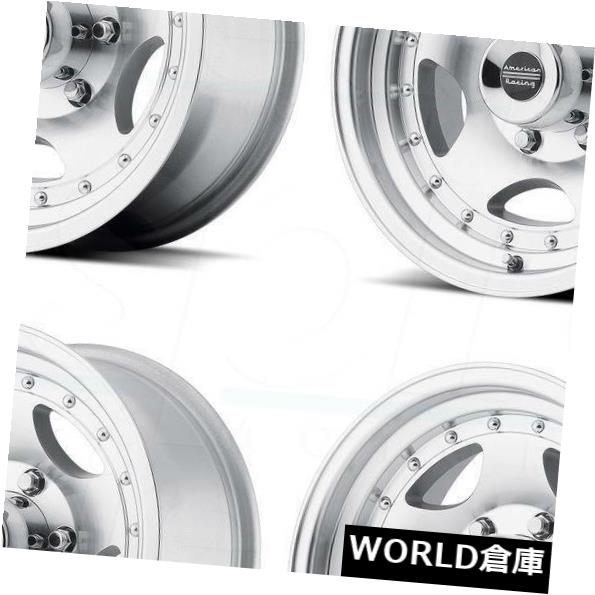海外輸入ホイール 15x7 American Racing AR23 5x4.75 / 5x120.6 5 -6マシンホイールリムセット（4） 15x7 American Racing AR23 5x4.75/5x120.65 -6 Machine Wheels Rims Set(4) 【並行輸入品】 169,895円