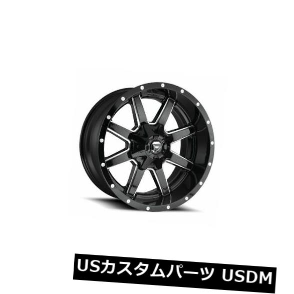 海外輸入ホイール 4個の22x12燃料D610 Maverick ET -45ブラックミルド6x135ホイールリムのセット Set of 4 22x12 Fuel D610 Maverick ET -45 Black Milled 6x135 Wheels Rims 【並行輸入品】｜カスタムパーツ WORLD倉庫