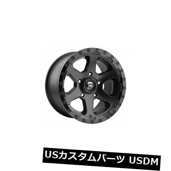 海外輸入ホイール 4個の18x9燃料D589リッパーET 20ブラック5x150ホイールリムのセット Set of 4 18x9 Fuel D589 Ripper ET 20 Black 5x150 Wheels Rims 【並行輸入品】
