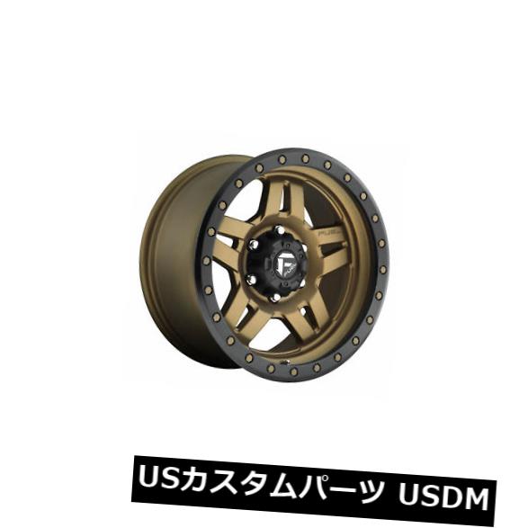 海外輸入ホイール 4個の20x9燃料D583 Anza ET 20ブロンズ6x139.7ホイールリムのセット Set of 4 20x9 Fuel D583 Anza ET 20 Bronze 6x139.7 Wheels Rims 【並行輸入品】