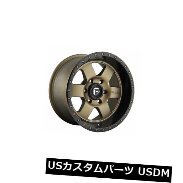 海外輸入ホイール 4個の20x9燃料D617 Podium ET 02ブロンズ6x139.7ホイールリムのセット Set of 4 20x9 Fuel D617 Podium ET 02 Bronze 6x139.7 Wheels Rims 【並行輸入品】