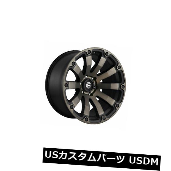 海外輸入ホイール 4個の20x9燃料D636ディーゼルET 20ブラック6x139.7ホイールリムのセット Set of 4 20x9 Fuel D636 Diesel ET 20 Black 6x139.7 Wheels Rims 【並行輸入品】