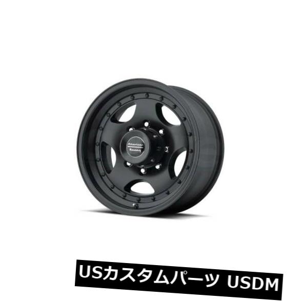 海外輸入ホイール 15x7 AMERICAN RACING AR23 5x120.65 ET-6ブラックホイール付き（4個セット） 15x7 AMERICAN RACING AR23 5x120.65 ET-6 Black W/ Wheels (Set of 4) 【並行輸入品】