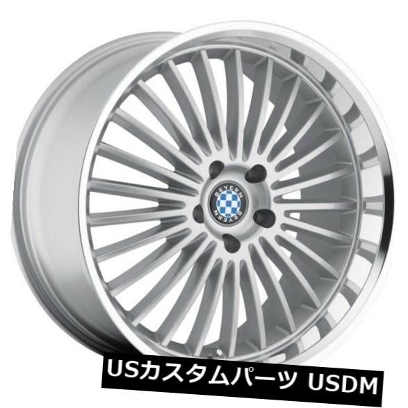 海外輸入ホイール Beyern Multi 17x8リム5x120 +40シルバーホイール（4個セット） Beyern Multi 17x8 Rims 5x120 +40 Silver Wheels (Set of 4) 【並行輸入品】｜カスタムパーツ WORLD倉庫