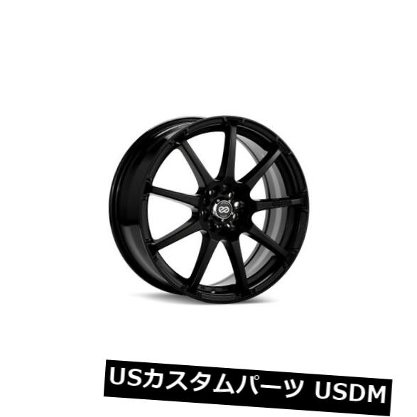 海外輸入ホイール 15x6.5 Enkei EDR9 4x100 / 114.3 +38ブラックホイール（4個セット） 15x6.5 Enkei EDR9 4x100/114.3 +38 Black Wheels (Set of 4) 【並行輸入品】