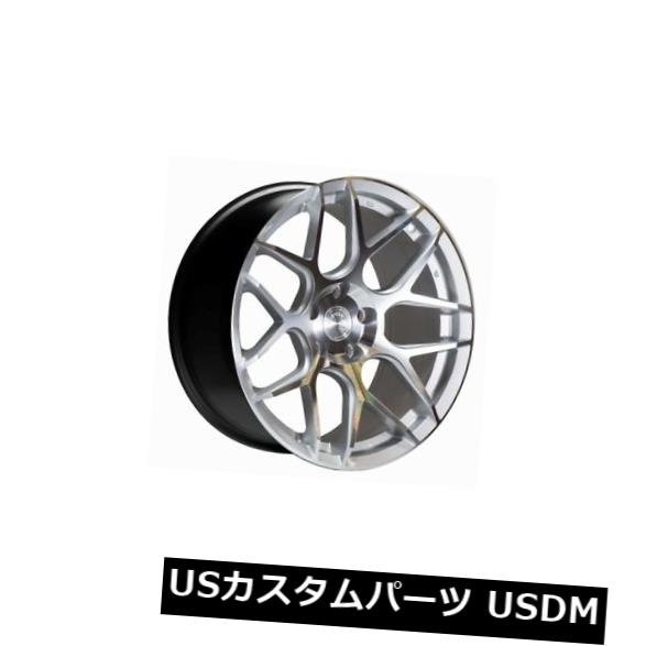 海外輸入ホイール 18X9 AodHan LS002 5x100 +30シルバー加工フェイスホイール（4個セット） 18X9 AodHan LS002 5x100 +30 Silver Machined Face Wheels (Set of 4) 【並行輸入品】