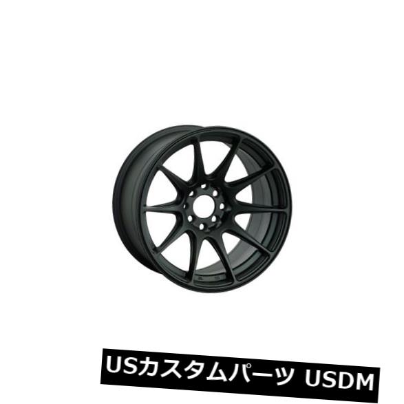 海外輸入ホイール 16x8 XXR 527 4x100 / 114.3 +20フラットブラックホイール(4個セット) 16x8 XXR 527 4x100/114.3 +20 Flat Black Wheels (Set of 4) 【並行輸入品】|カスタムパーツ WORLD倉庫