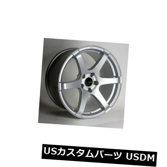 海外輸入ホイール 18x8 Enkei T6S 5x114.3 +35シルバーホイール(4個セット) 18x8 Enkei T6S 5x114.3 +35 Silver Wheels (Set of 4) 【並行輸入品】