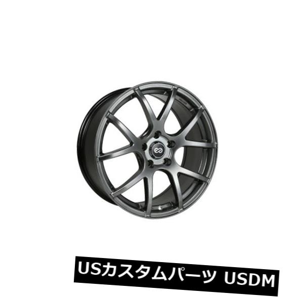 海外輸入ホイール 16x7 Enkei M52 5x100 +45 Hyper Black Wheels（4個セット） 16x7 Enkei M52 5x100 +45 Hyper Black Wheels (Set of 4) 【並行輸入品】｜カスタムパーツ WORLD倉庫