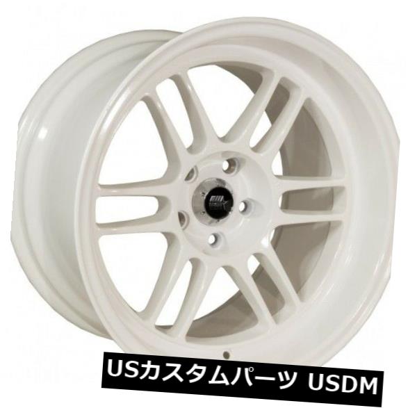 海外輸入ホイール 18x11 MST鈴鹿5x114.3 +10アルパインホワイトホイール（4個セット） 18x11 MST Suzuka 5x114.3 +10 Alpine White Wheels (Set of 4) 【並行輸入品】