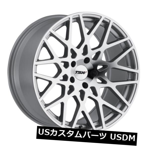 海外輸入ホイール 18x9.5 TSW Vale 5x114.3リム+20シルバーホイール（4個セット） 18x9.5 TSW Vale 5x114.3 Rims +20 Silver Wheels (Set of 4) 【並行輸入品】｜カスタムパーツ WORLD倉庫