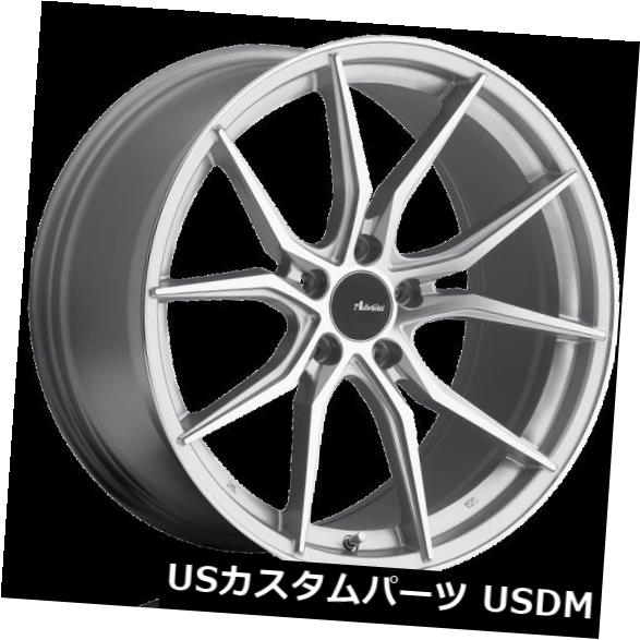 海外輸入ホイール 18x8 Advanti Racing Hybris 5x100 +37機械加工ホイール(4個セット) 18x8 Advanti Racing Hybris 5x100 +37 Machined Wheels (Set of 4) 【並行輸入品】|カスタムパーツ WORLD倉庫