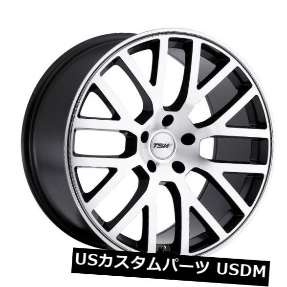 海外輸入ホイール 18x9.5 TSWドニントン5x114.3リム+20ミラーカットフェイスホイール(4個セット) 18x9.5 TSW Donington 5x114.3 Rims +20 Mirror Cut Face Wheels (Set of 4) 【並行輸入品】