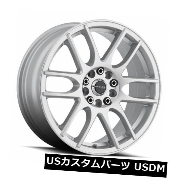 海外輸入ホイール 15x7 Raceline 141S-Mystique 4x100 / 4x108 ET40シルバーホイール(4個セット) 15x7 Raceline 141S-Mystique 4x100/4x108 ET40 Silver Wheels (Set of 4) 【並行輸入品】|カスタムパーツ WORLD倉庫