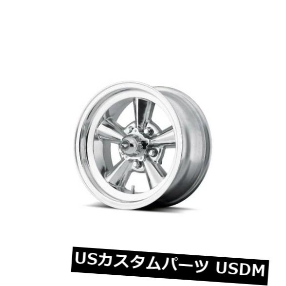 海外輸入ホイール 15x7 AMERICAN RACING TT O 5x120.65 ET-6ポリッシュドホイール（4個セット） 15x7 AMERICAN RACING TT O 5x120.65 ET-6 Polished Wheels (Set of 4) 【並行輸入品】