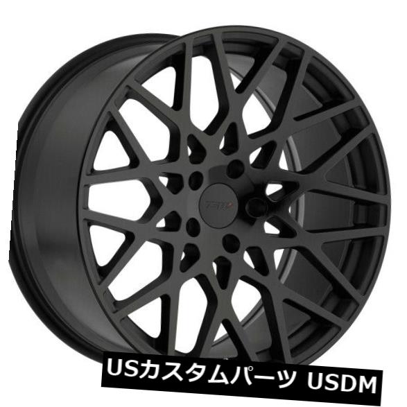海外輸入ホイール 18x8.5 / 9.5 TSW Vale 5x120 +30/35ブラックホイール(4個セット) 18x8.5/9.5 TSW Vale 5x120 +30/35 Black Wheels (Set of 4) 【並行輸入品】|カスタムパーツ WORLD倉庫