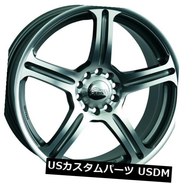 海外輸入ホイール XXR 772 15X6.5リム5x100 / 114.3 +35機械加工ホイール（4個セット） XXR 772 15X6.5 Rims 5x100/114.3 +35 Machined Wheels (Set of 4) 【並行輸入品】｜カスタムパーツ WORLD倉庫