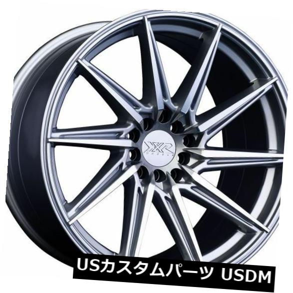 海外輸入ホイール XXR 561 18x10 5x100 / 114.3 +35機械加工/シルバー(4)リムホイールセット XXR 561 18x10 5x100/114.3 +35 Machined / Silver Set of (4) Rims Wheels 【並行輸入品】|カスタムパーツ WORLD倉庫