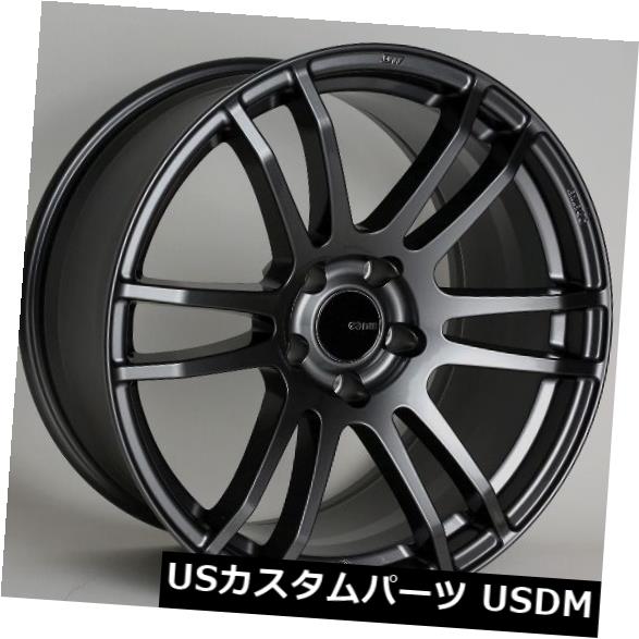 海外輸入ホイール 18x8 Enkei TSP6 5x112 +45 Gunmetal Wheels(4個セット) 18x8 Enkei TSP6 5x112 +45 Gunmetal Wheels (Set of 4) 【並行輸入品】