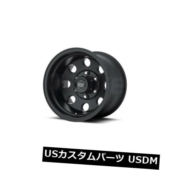 海外輸入ホイール 15x8 AMERICAN RACING BAJA 6x114.3 ET20サテンブラックホイール(4個セット) 15x8 AMERICAN RACING BAJA 6x114.3 ET20 Satin Black Wheels (Set of 4) 【並行輸入品】|カスタムパーツ WORLD倉庫