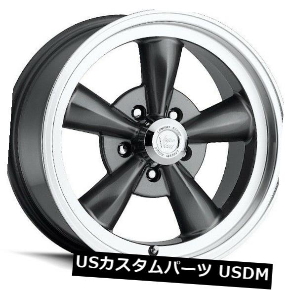 海外輸入ホイール 15X8 Vision 141 Legend 5 5x114.3 ET0 Gunmetal Machined Lip Wheels(4個セット) 15X8 Vision 141 Legend 5 5x114.3 ET0 Gunmetal Machined Lip Wheels (Set of 4) 【並行輸入品】|カスタムパーツ WORLD倉庫
