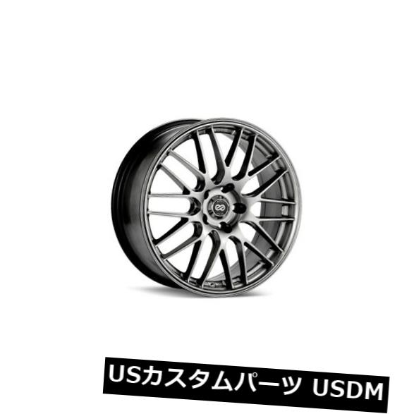 海外輸入ホイール 18x8 Enkei EKM3 5x112 +35 Hyper Silver Wheels（4個セット） 18x8 Enkei EKM3 5x112 +35 Hyper Silver Wheels (Set of 4) 【並行輸入品】
