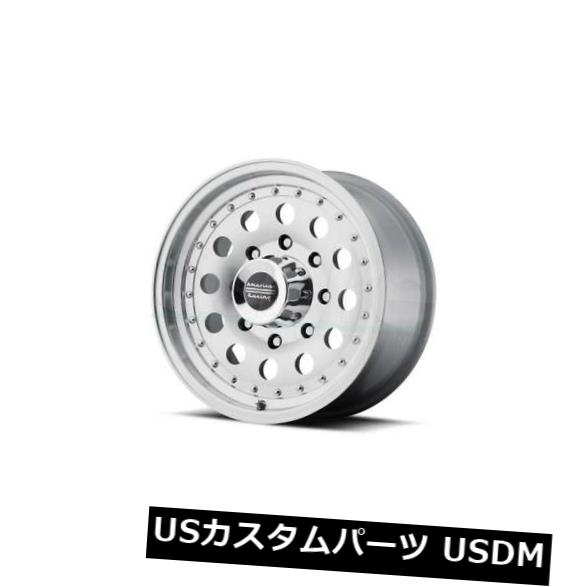 海外輸入ホイール 15x10 AMERICAN RACING OUTLAW II 5x139.7 ET-38機械加工リム付き(4個セット) 15x10 AMERICAN RACING OUTLAW II 5x139.7 ET-38 Machined W/ Rims (Set of 4) 【並行輸入品】