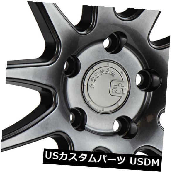 海外輸入ホイール 18x8.5 Aodhan Ds02 5x114.3 +35 Hyper Black Wheels（4個セット） 18x8.5 Aodhan Ds02 5x114.3 +35 Hyper Black Wheels (Set of 4) 【並行輸入品】 209,770円