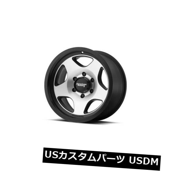海外輸入ホイール 17x9 AMERICAN RACING MOD 12 5x127 ET-12サテンブラック機械加工リム(4個セット) 17x9 AMERICAN RACING MOD 12 5x127 ET-12 Satin Black Machined Rims (Set of 4) 【並行輸入品】