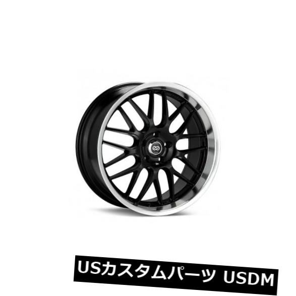 海外輸入ホイール 18x9 Enkei LUSSO 5x114.3 +40ブラックホイール（4個セット） 18x9 Enkei LUSSO 5x114.3 +40 Black Wheels (Set of 4) 【並行輸入品】