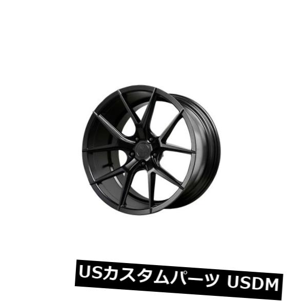 海外輸入ホイール 20x9 Verde Axis 5x115 +38サテンブラックホイール（4個セット） 20x9 Verde Axis 5x115 +38 Satin Black Wheels (Set of 4) 【並行輸入品】