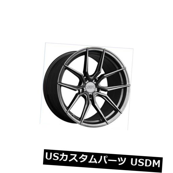 海外輸入ホイール XXR 559 19x8.5 5x114.3 +40クロムブラック真新しい（4）ホイールリムのセット XXR 559 19x8.5 5x114.3 +40 Chromium Black Brand New Set of (4) Wheels Rims 【並行輸入品】