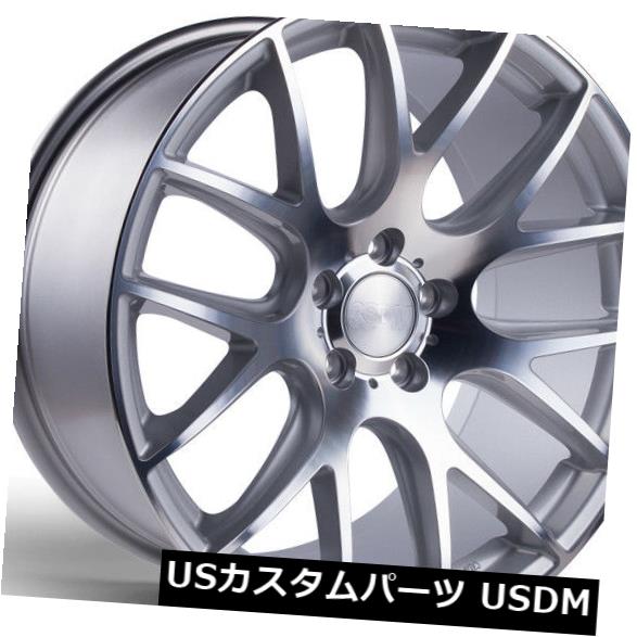 海外輸入ホイール 18X8.5 3SDM 0.01 5X100 +35シルバーカットホイール(4個セット) 18X8.5 3SDM 0.01 5X100 +35 Silver Cut Wheels (Set of 4) 【並行輸入品】