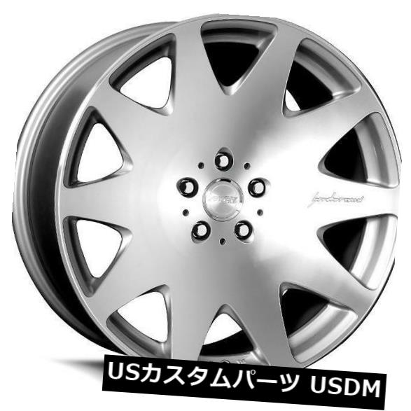 海外輸入ホイール 19x8.5 MRR HR3 5x114.3 +35シルバーホイール（4個セット） 19x8.5 MRR HR3 5x114.3 +35 Silver Wheels (Set of 4) 【並行輸入品】