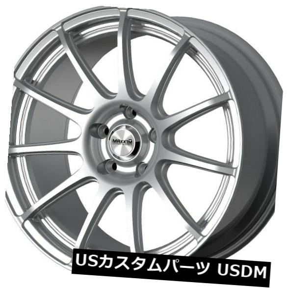 海外輸入ホイール 15x6.5 Maxxim Winner 8x100 / 108 +38シルバーホイール(4個セット) 15x6.5 Maxxim Winner 8x100/108 +38 Silver Wheels (Set of 4) 【並行輸入品】|カスタムパーツ WORLD倉庫