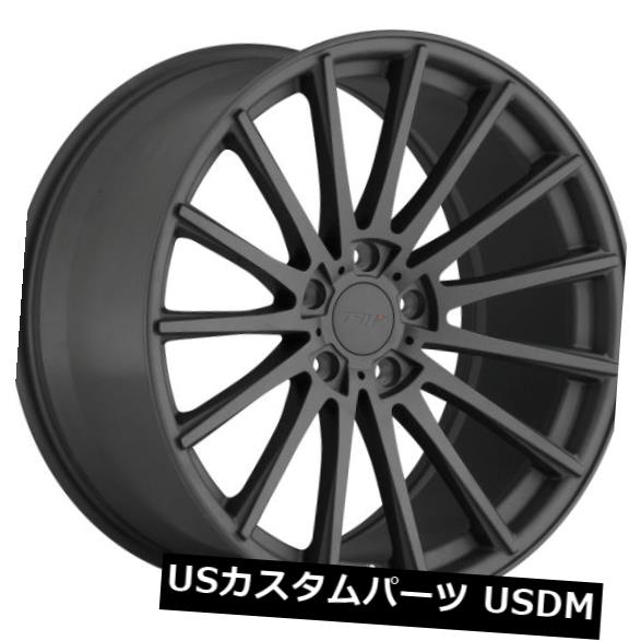 海外輸入ホイール 18x9.5 TSWシケイン5x112リム+35マットガンメタルホイール(4個セット) 18x9.5 TSW Chicane 5x112 Rims +35 Matte Gunmetal Wheels (Set of 4) 【並行輸入品】|カスタムパーツ WORLD倉庫