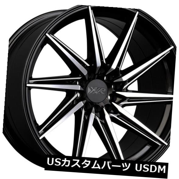 海外輸入ホイール XXR 561 18x10 5x100 / 114.3 +35機械加工/ブラック/ミルドリム(4)新品 XXR 561 18x10 5x100/114.3 +35 Machined / Black /Milled Rims Set of (4) Brand New 【並行輸入品】|カスタムパーツ WORLD倉庫