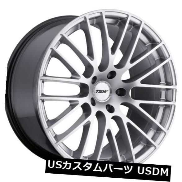 海外輸入ホイール 18x8.5 TSW Max 5x100リム+35ハイパーシルバーホイール(4個セット) 18x8.5 TSW Max 5x100 Rims +35 Hyper Silver Wheels (Set of 4) 【並行輸入品】|カスタムパーツ WORLD倉庫