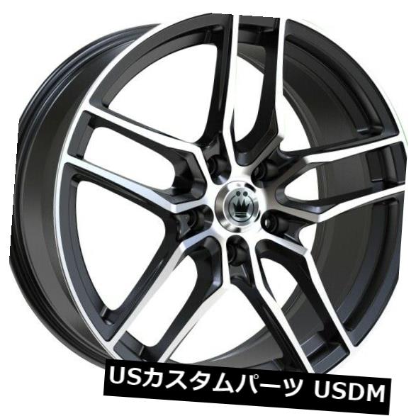 海外輸入ホイール 16x7.5 Konig Intention 5x108 +45 Gloss Blak Wheels(4個セット) 16x7.5 Konig Intention 5x108 +45 Gloss Blak Wheels (Set of 4) 【並行輸入品】|カスタムパーツ WORLD倉庫