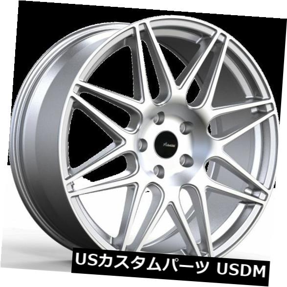 海外輸入ホイール 18x8 Advanti Racing Classe 5x120 +35機械加工ホイール（4個セット） 18x8 Advanti Racing Classe 5x120 +35 Machined Wheels (Set of 4) 【並行輸入品】