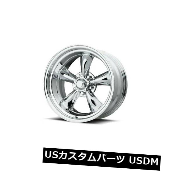 海外輸入ホイール 15x10 AMERICAN RACING TORQ THRUST II 5x120.65 ET-44クロームホイール(4個セット) 15x10 AMERICAN RACING TORQ THRUST II 5x120.65 ET-44 Chrome Wheels (Set of 4) 【並行輸入品】