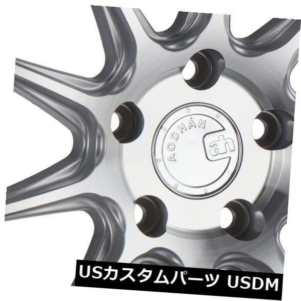 海外輸入ホイール 18x8.5 / 18x9.5 AodHan DS07 5x114.3 +35/30機械加工ホイール（4個セット） 18x8.5/18x9.5 AodHan DS07 5x114.3 +35/30 Machined Wheels (Set of 4) 【並行輸入品】