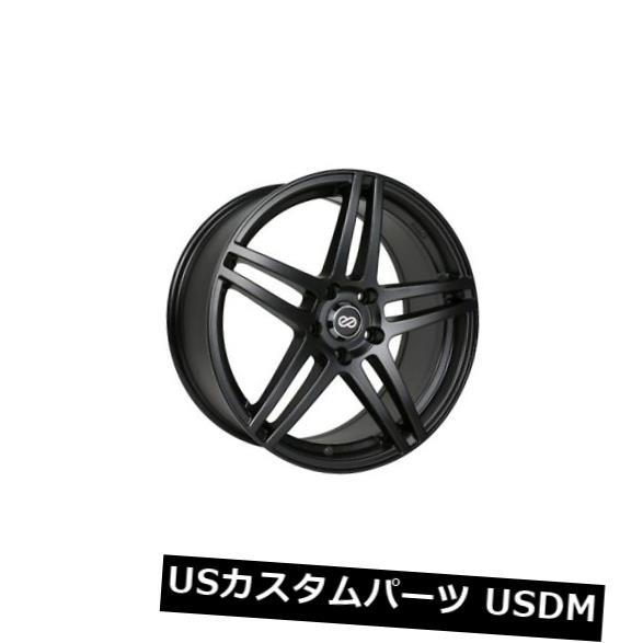 海外輸入ホイール 18x8 Enkei RSF5 5x100 +40ブラックホイール(4個セット) 18x8 Enkei RSF5 5x100 +40 Black Wheels (Set of 4) 【並行輸入品】|カスタムパーツ WORLD倉庫