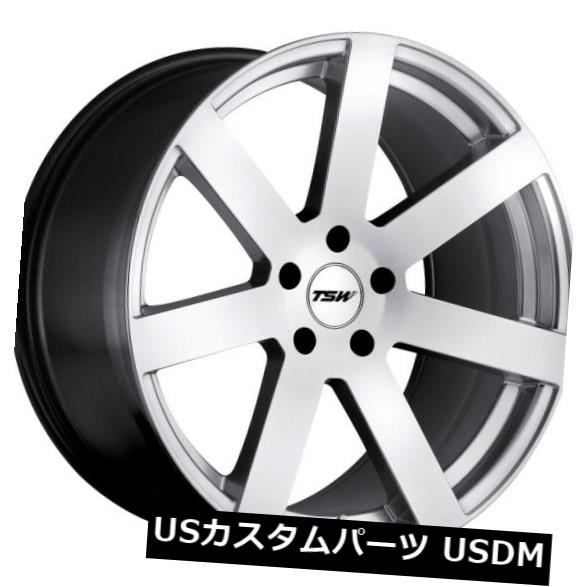 海外輸入ホイール 18x8 TSW Bardo 5x112リム+32ハイパーシルバーホイール(4個セット) 18x8 TSW Bardo 5x112 Rims +32 Hyper Silver Wheels (Set of 4) 【並行輸入品】|カスタムパーツ WORLD倉庫
