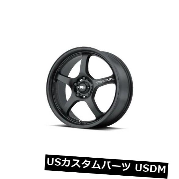 海外輸入ホイール 18x8 MOTEGI MR131 5x100 ET45サテンブラックリム（4個セット） 18x8 MOTEGI MR131 5x100 ET45 Satin Black Rims (Set of 4) 【並行輸入品】
