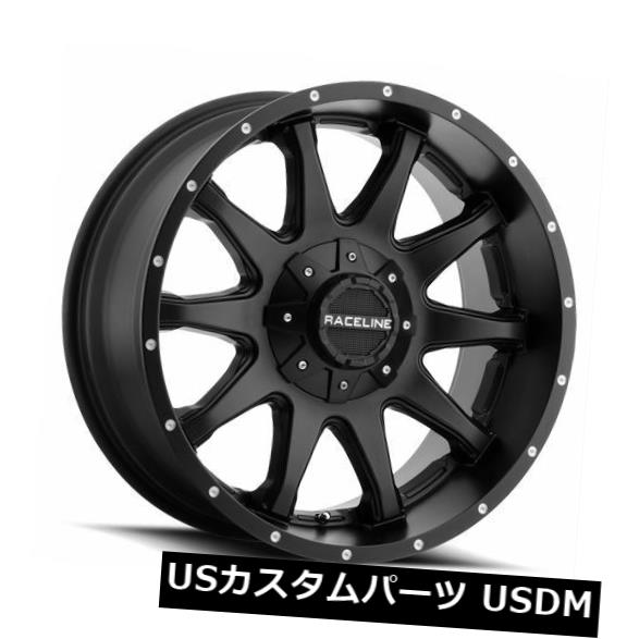 海外輸入ホイール 18x9 Raceline 930B-Shift 8x180 ET18サテンブラックホイール(4個セット) 18x9 Raceline 930B-Shift 8x180 ET18 Satin Black Wheels (Set of 4) 【並行輸入品】|カスタムパーツ WORLD倉庫