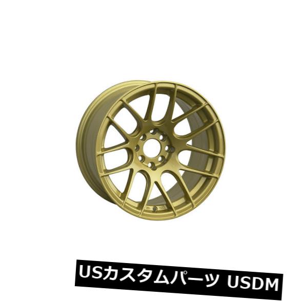 海外輸入ホイール XXR 530 15X8.25ホイール4X100 / 114.3 +0ゴールドリム（4個セット） XXR 530 15X8.25 WHEELS 4X100/114.3 +0 GOLD RIM (SET OF 4) 【並行輸入品】